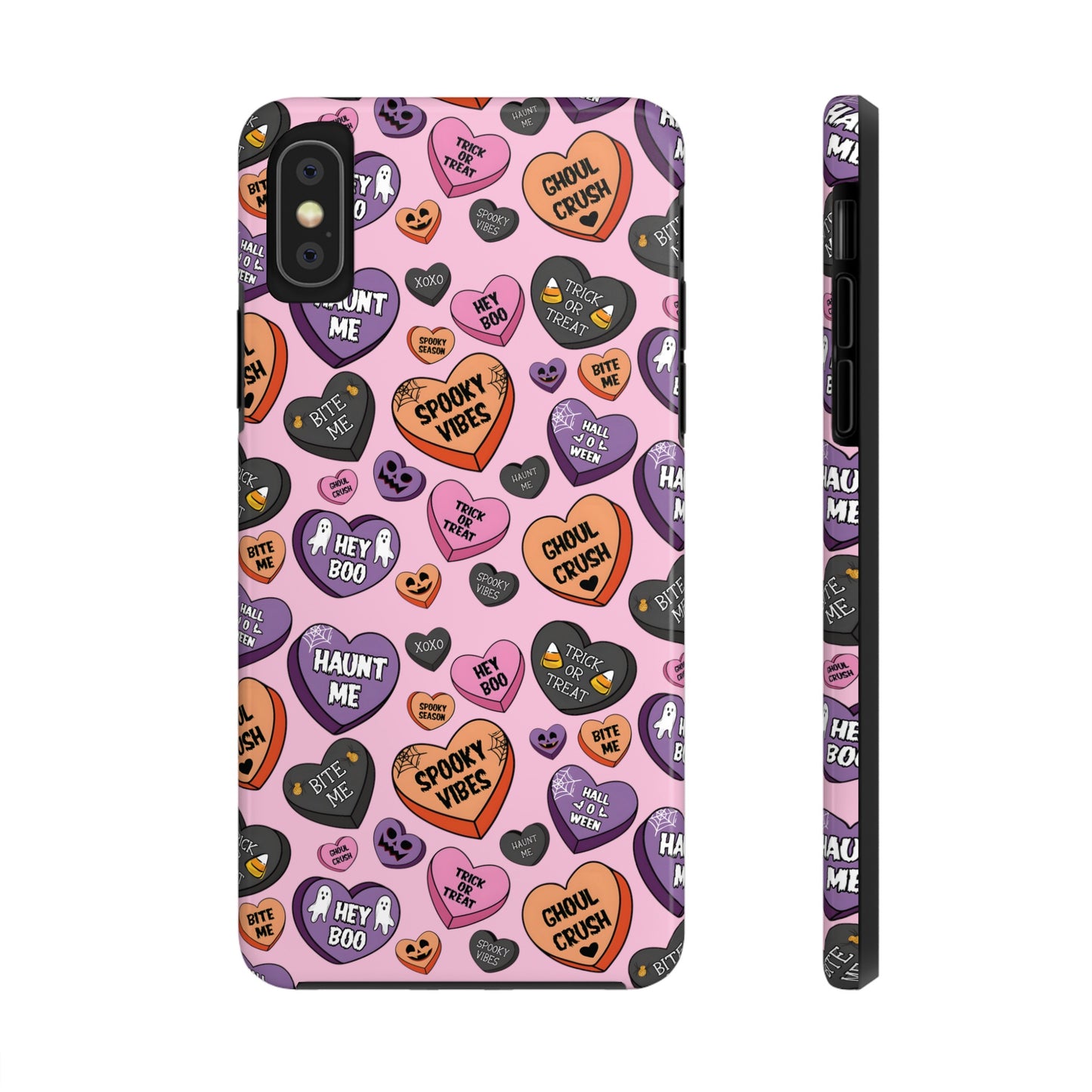 Spooky Hearts  - Tough Phone Cases