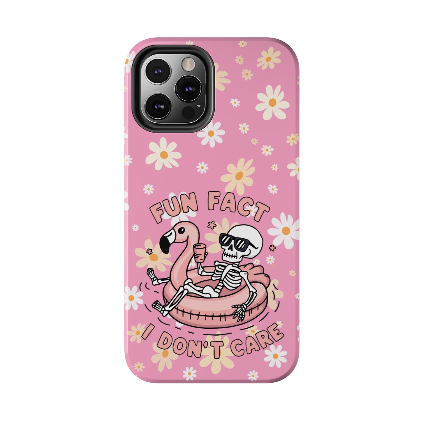 Fun Face I Dont Care  - Tough Phone Cases