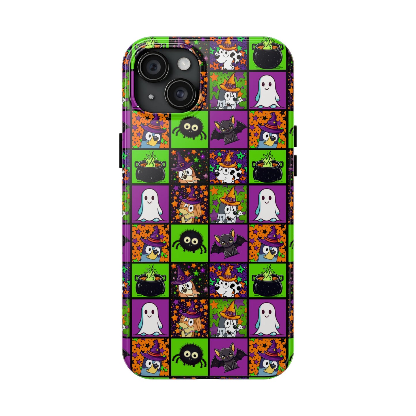 Blue Pup Halloween -  Tough Phone Cases