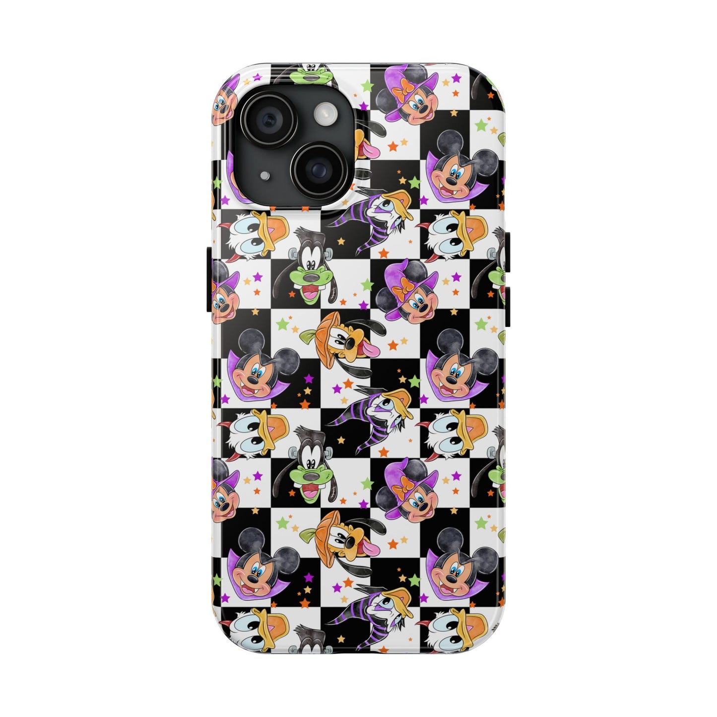 Checkered Halloween Pals  - Tough Phone Cases