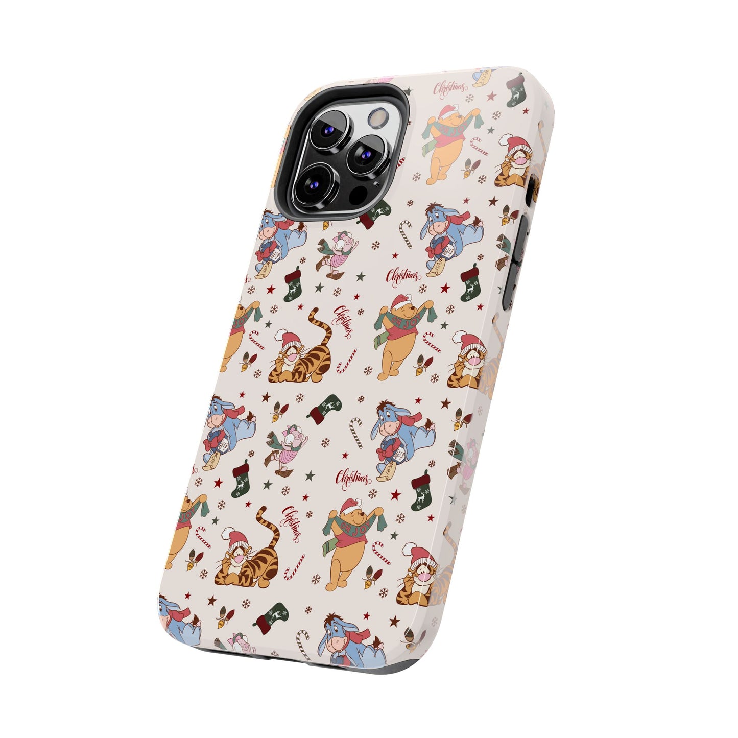 100 Acre Woods Christmas  -  Tough Phone Cases