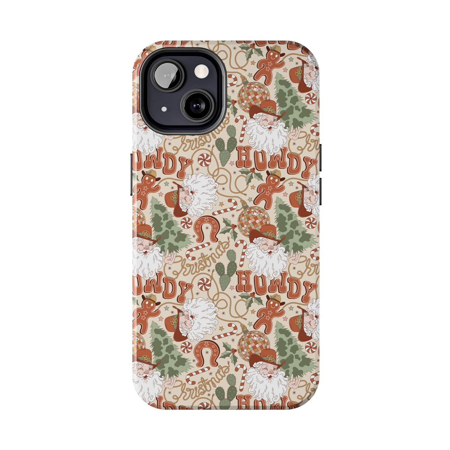 Howdy Christmas -  Tough Phone Cases