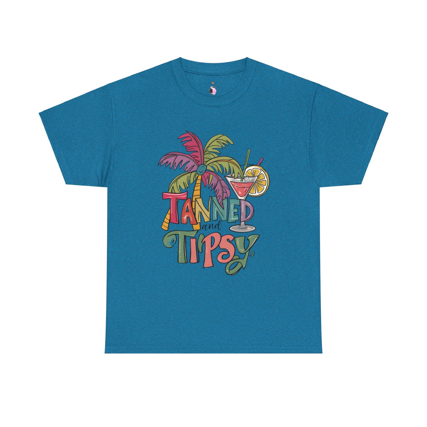 Tanned & Tipsy - Unisex Heavy Cotton Tee