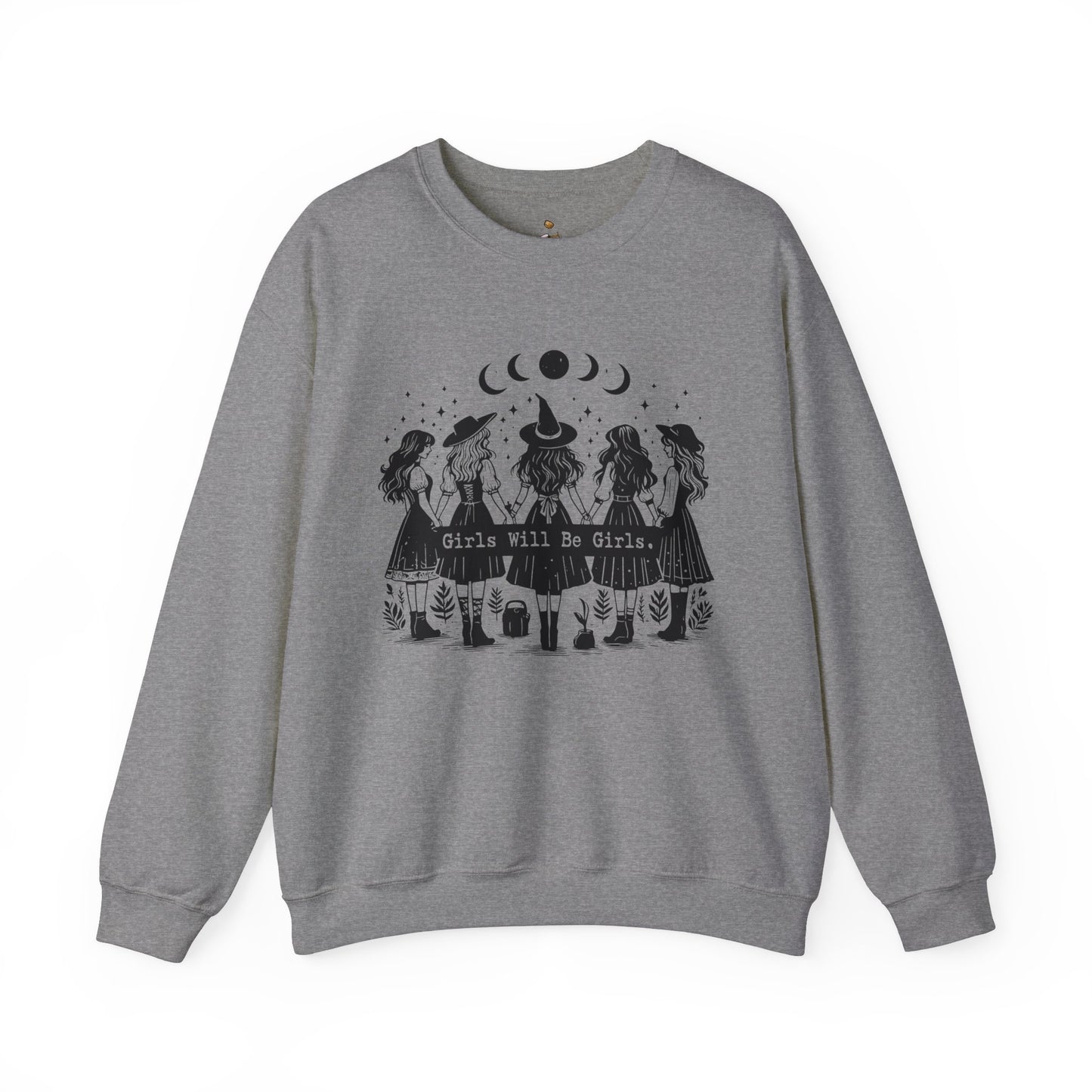 Girls Will Be Girls - Unisex Heavy Blend™ Crewneck Sweatshirt