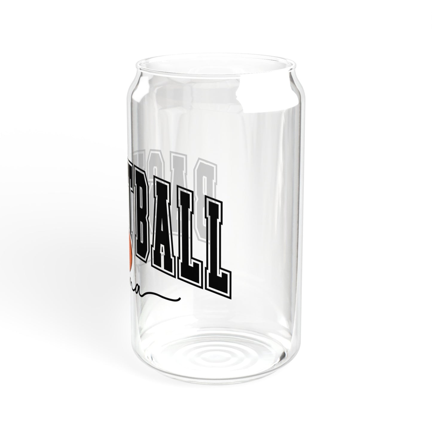 Basketball Mama - Sipper Glass, 16oz