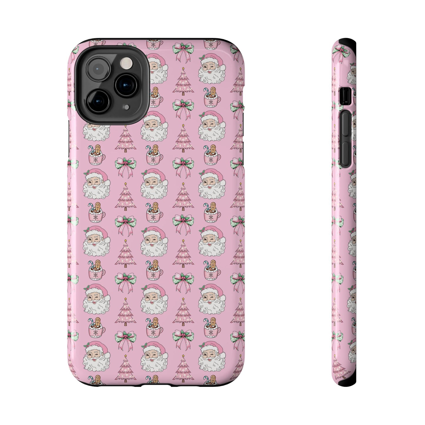 Pink Santa -  Tough Phone Cases