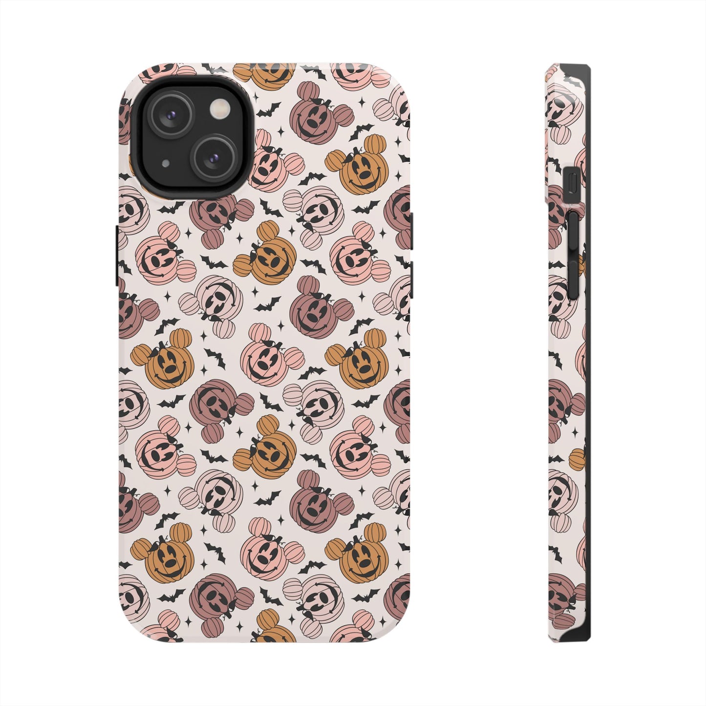 Pink Pumpkin Mice  - Tough Phone Cases