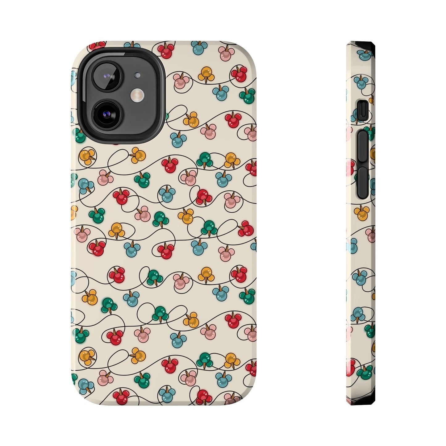 Christmas Lights Mice  -  Tough Phone Cases