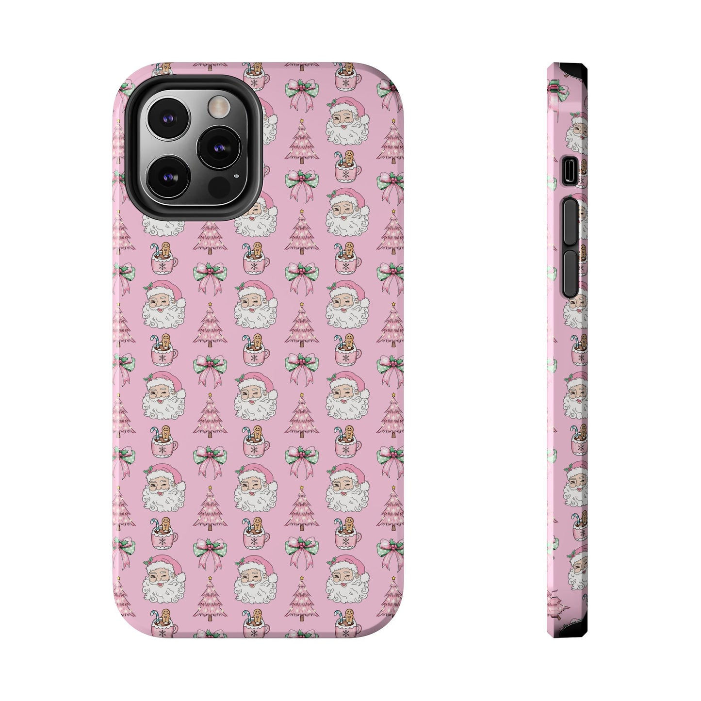 Pink Santa -  Tough Phone Cases