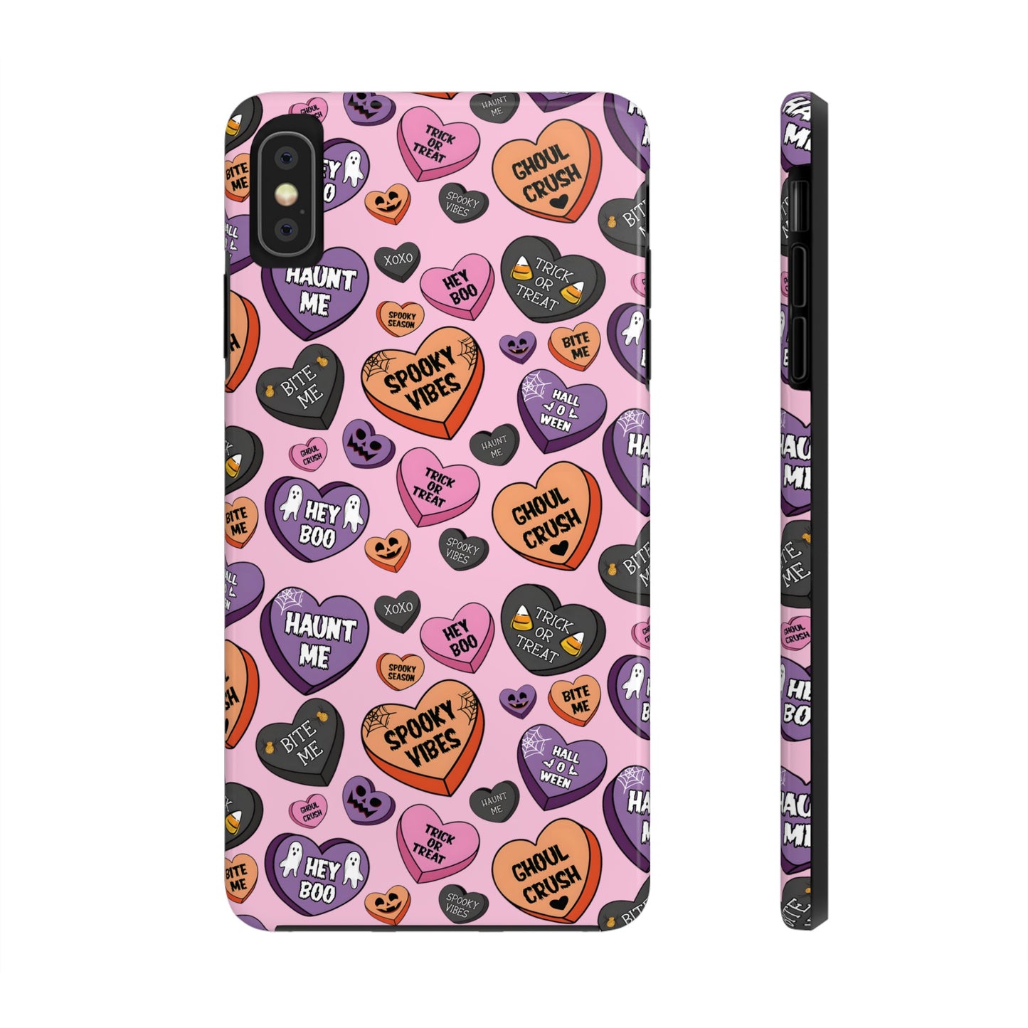 Spooky Hearts  - Tough Phone Cases