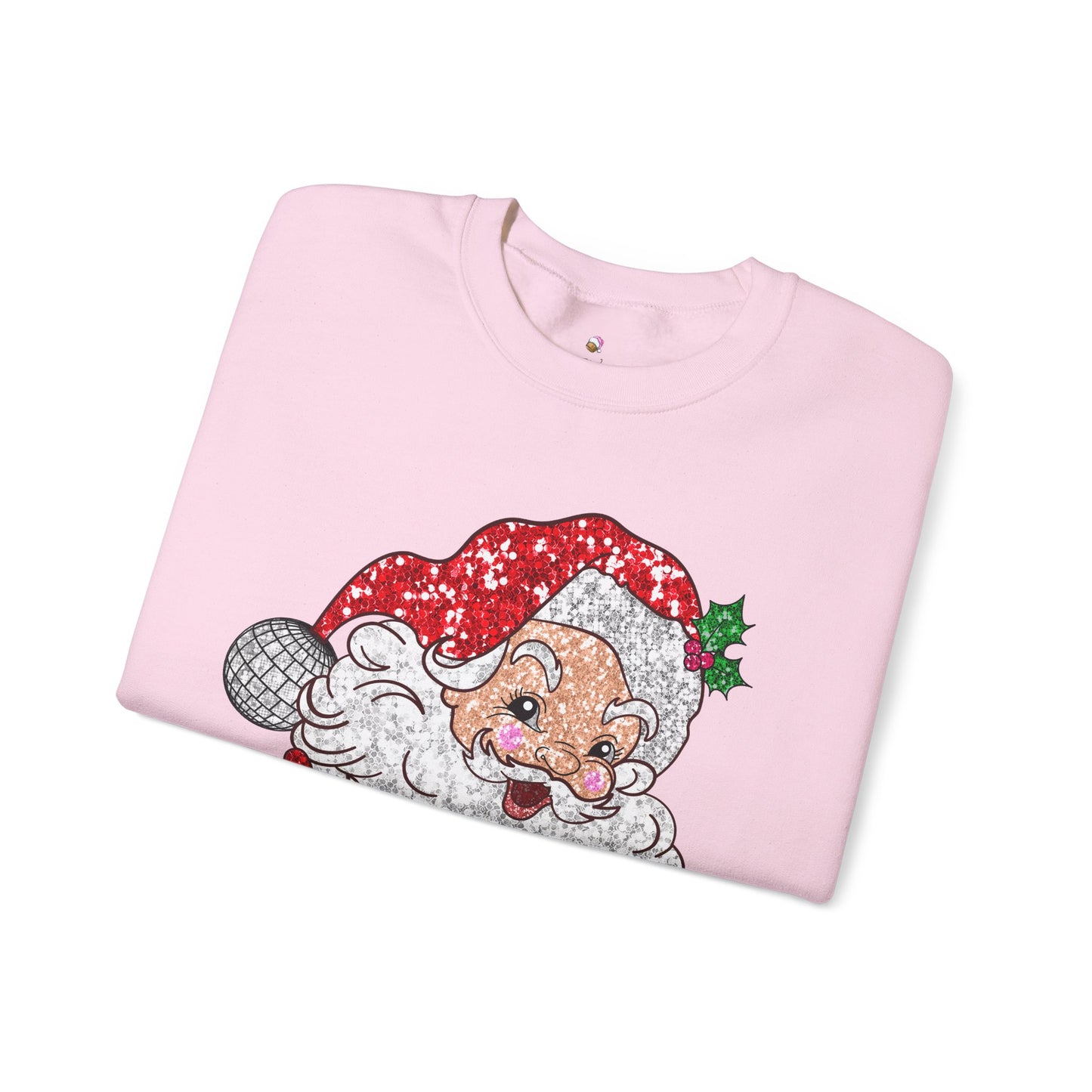 Sparkle Santa Christmas Sweatshirt