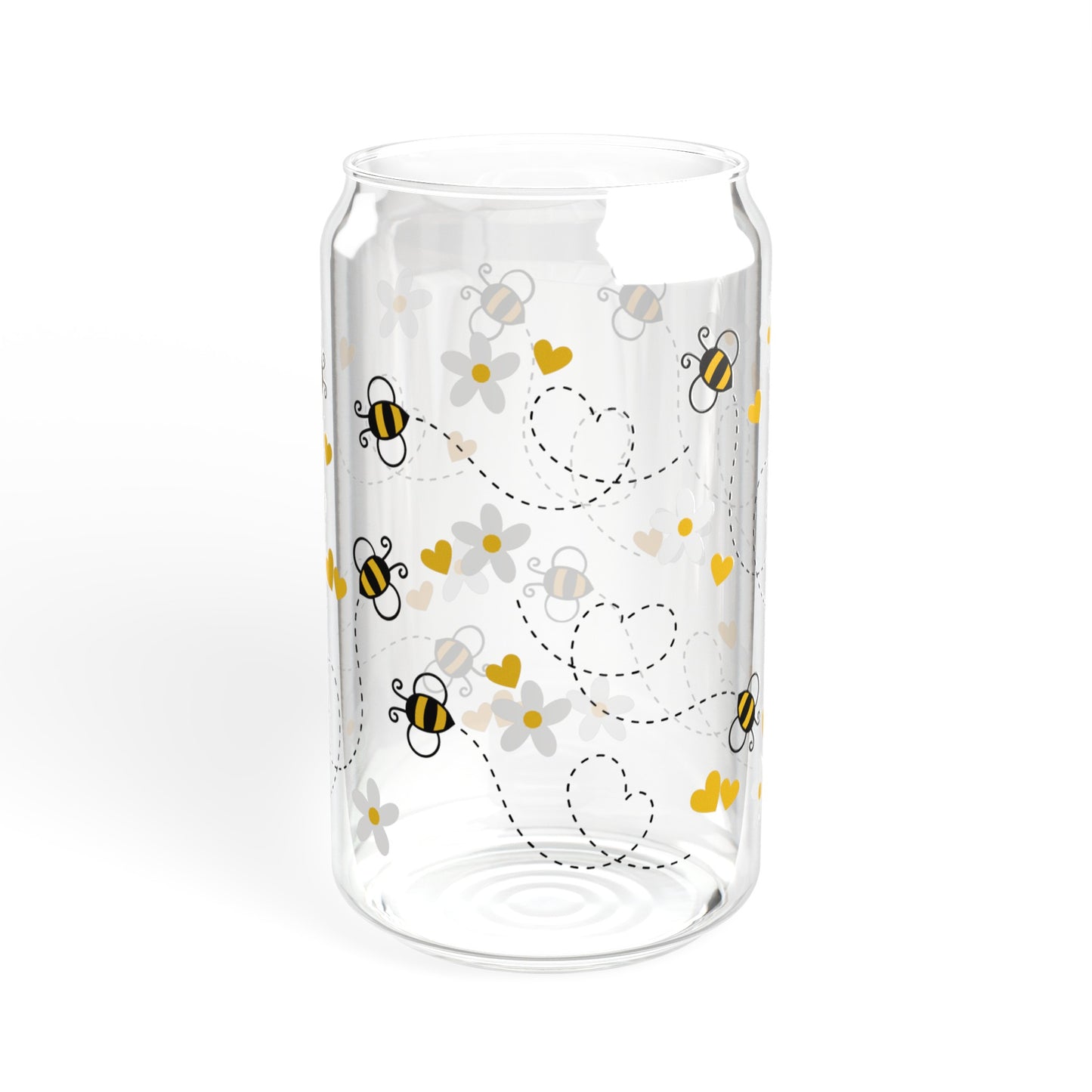 Buzzing Bees - Sipper Glass, 16oz