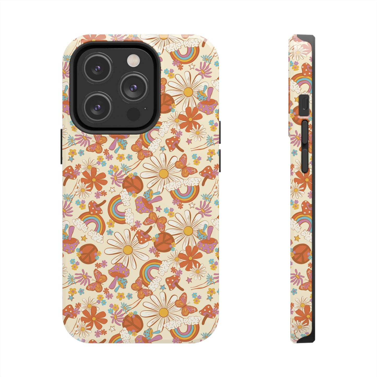 Hippie Floral - Tough Phone Cases