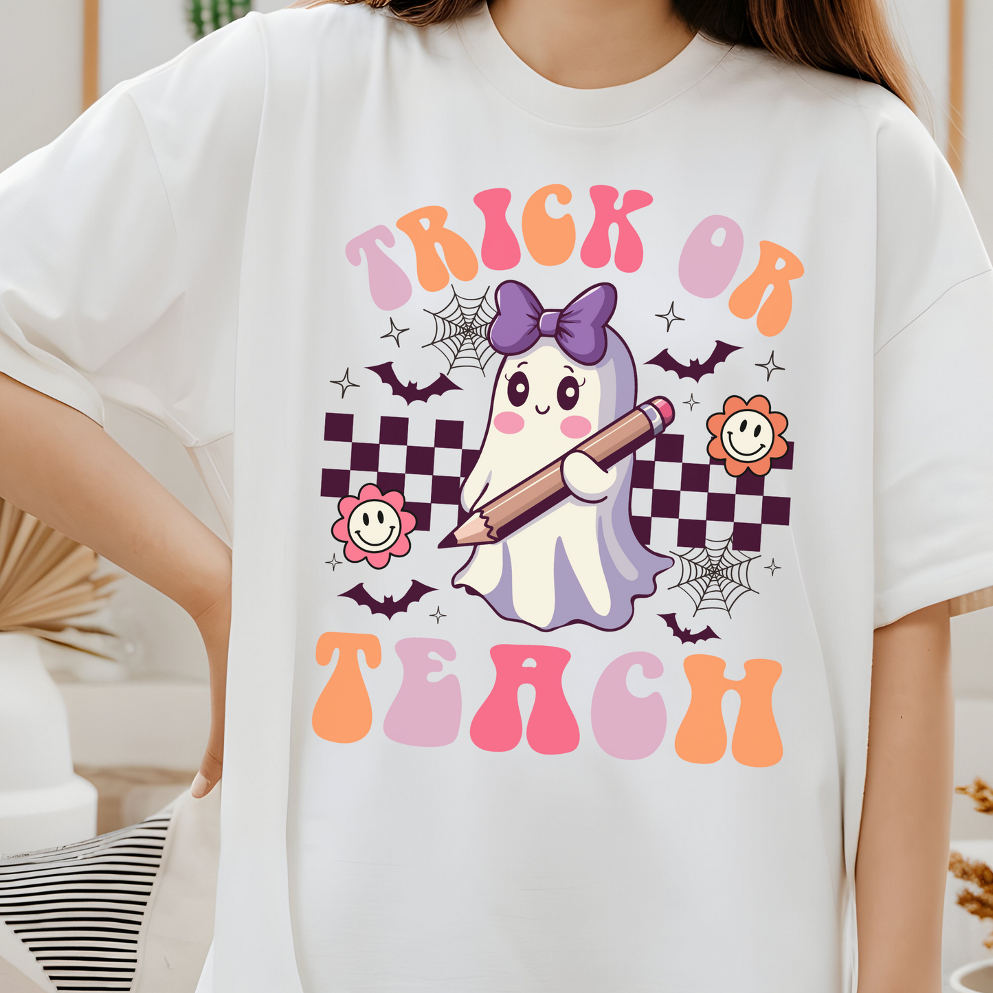 Trick Or Teach - Halloween Teacher Shirt