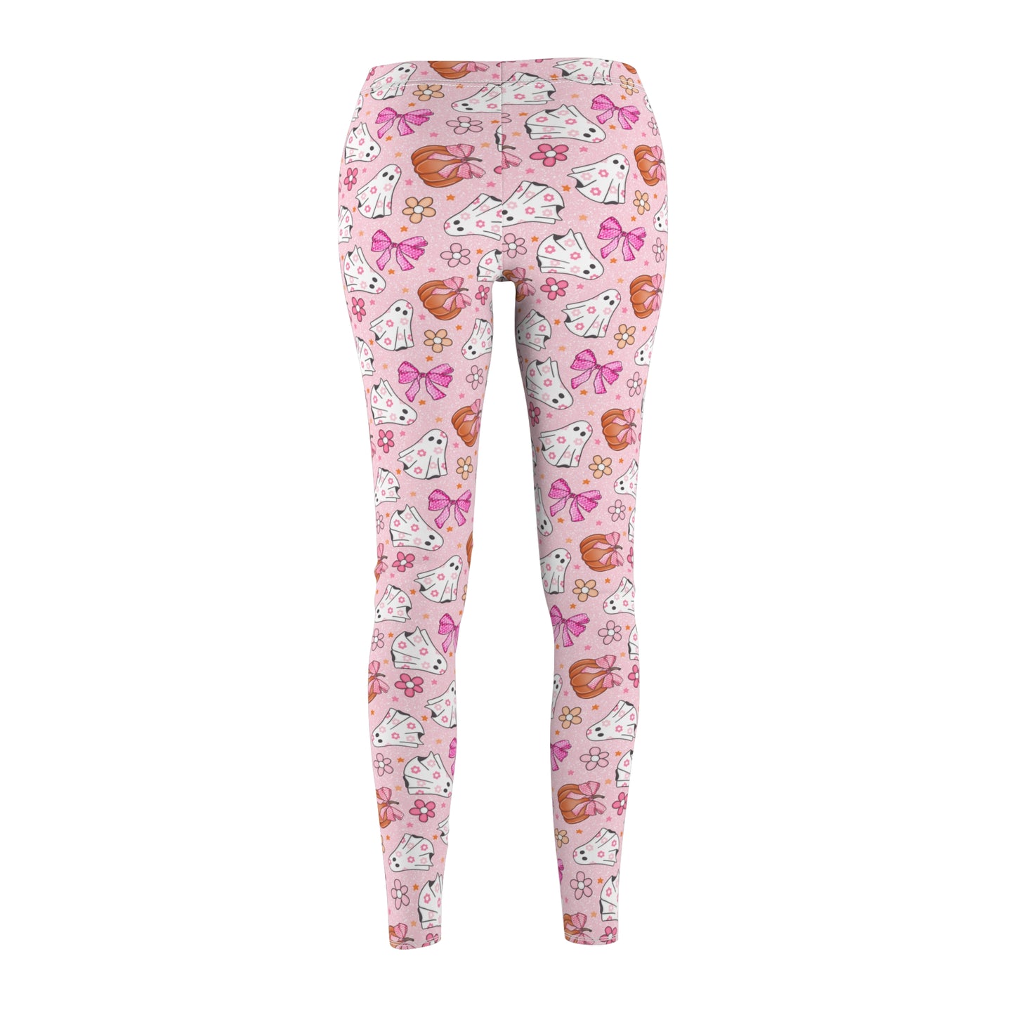 Pink Ghost Halloween - Women's Leggings