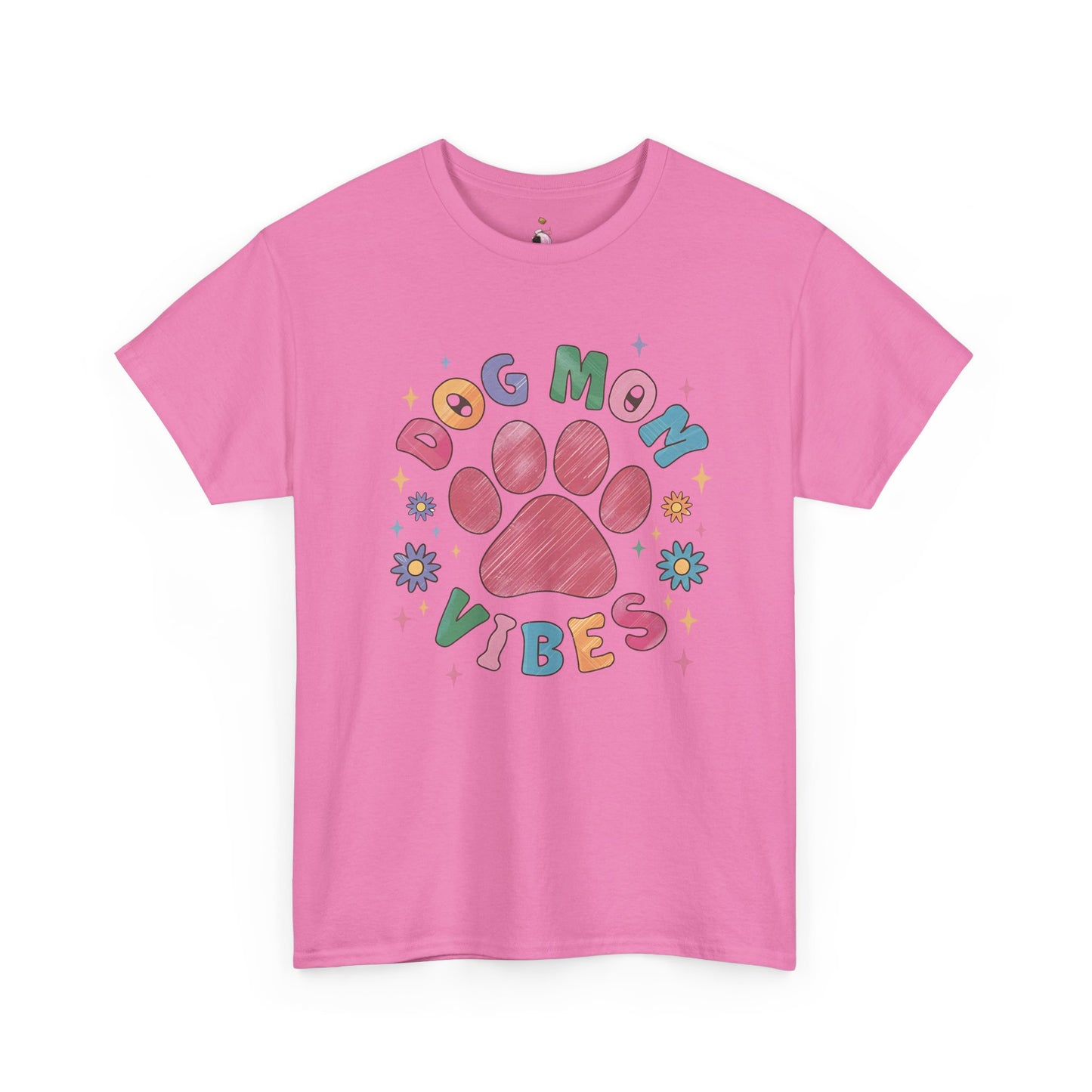 Dog Mom Vibes - Unisex Heavy Cotton Tee