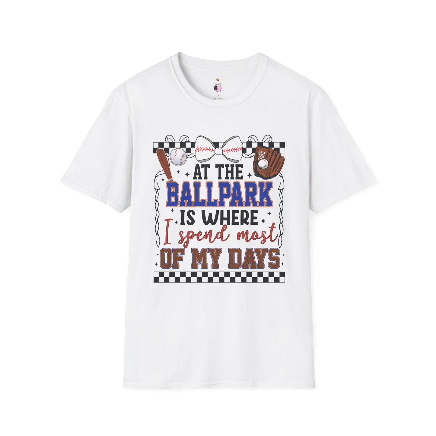 At The Ballpark - Unisex Softstyle T-Shirt