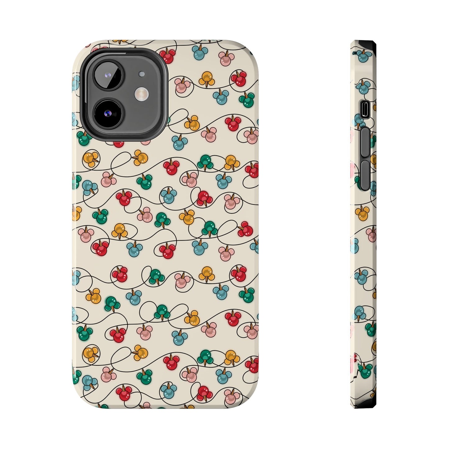 Christmas Lights Mice  -  Tough Phone Cases