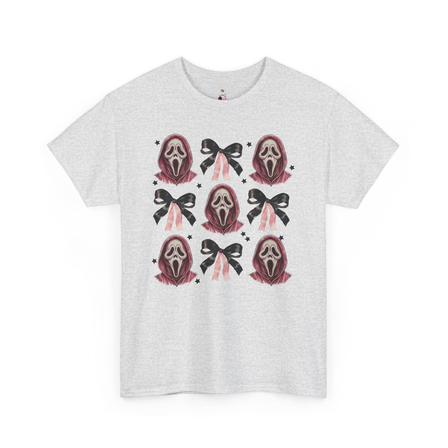 Coquette Ghost Face - Unisex Heavy Cotton Tee