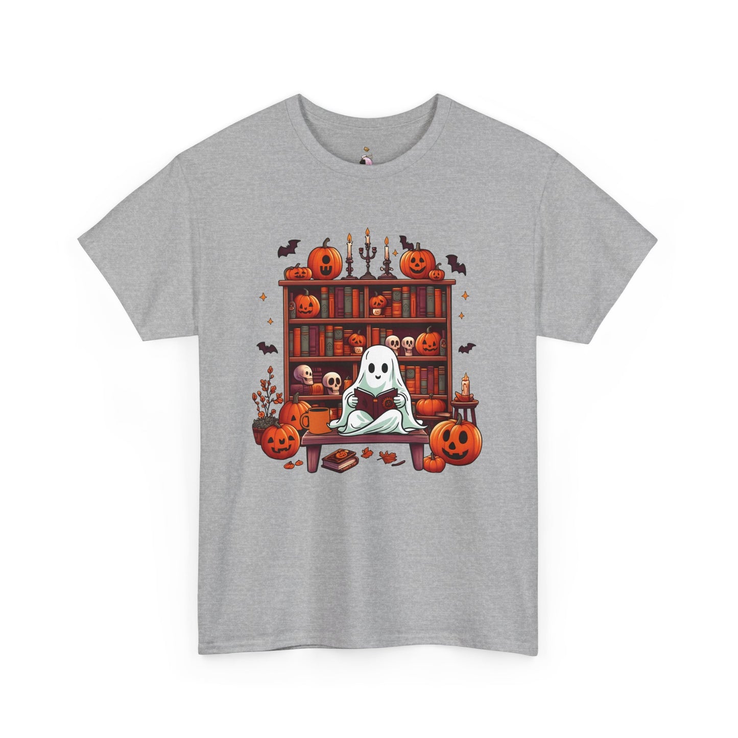 Boo-kworm Ghost Tee - Halloween Shirt