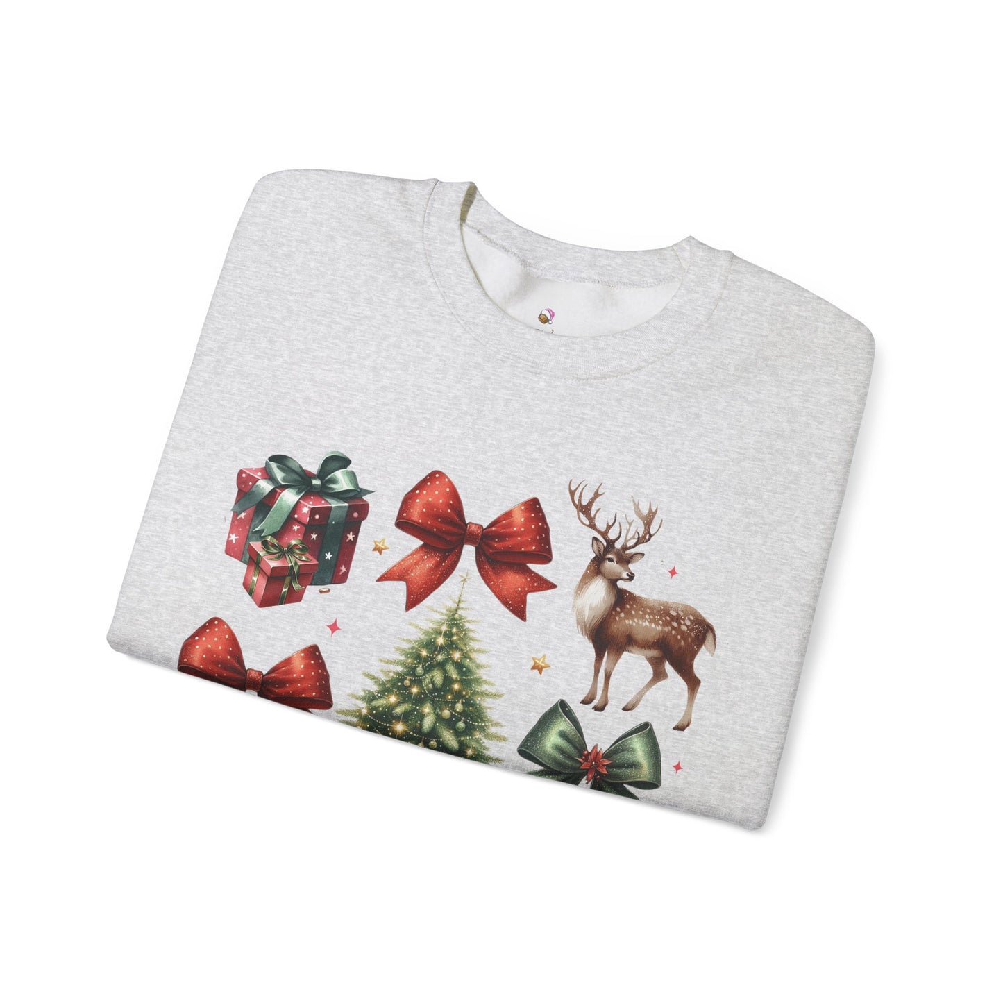 Classic Christmas Coquette - Christmas Sweatshirt