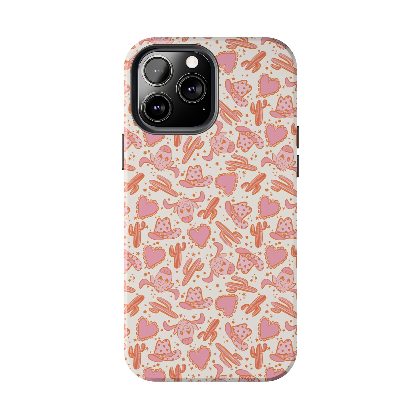 Pink Western Cowgirl  - Tough Phone Cases