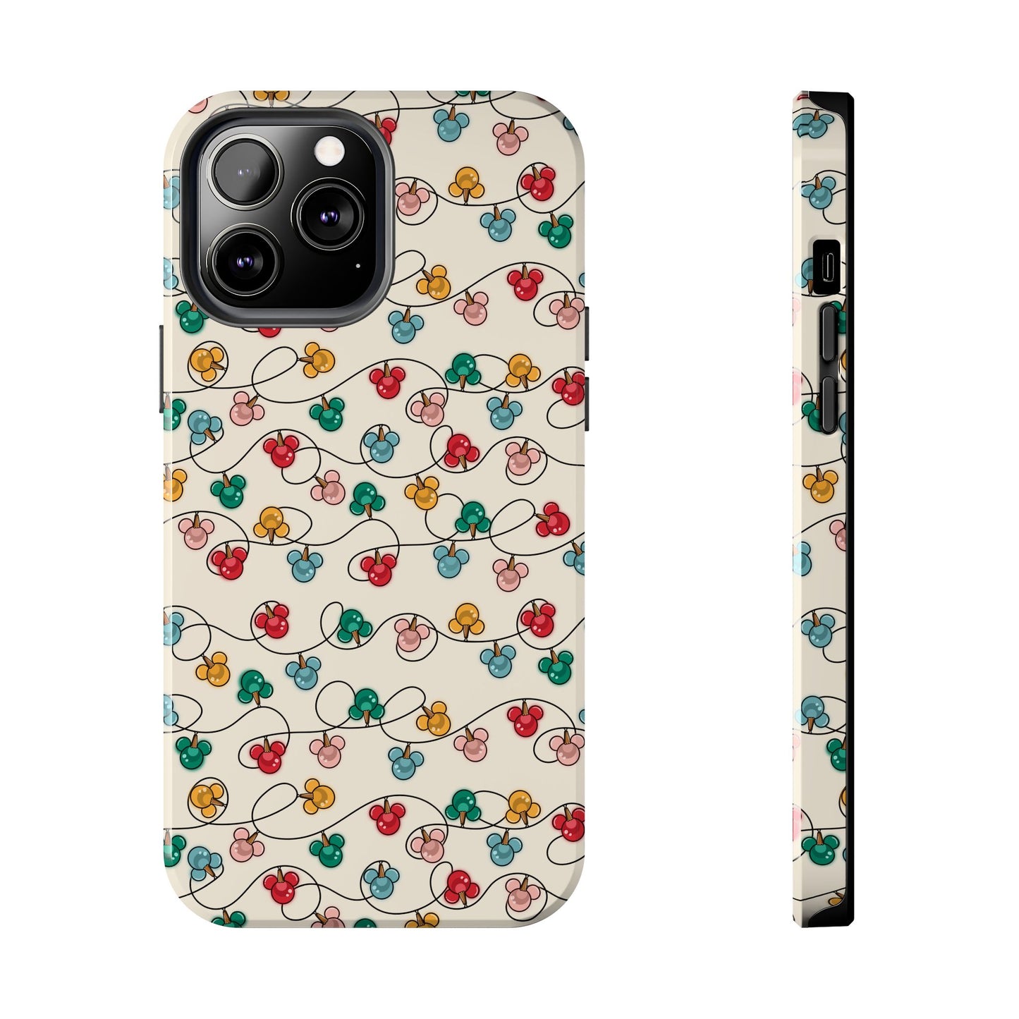 Christmas Lights Mice  -  Tough Phone Cases