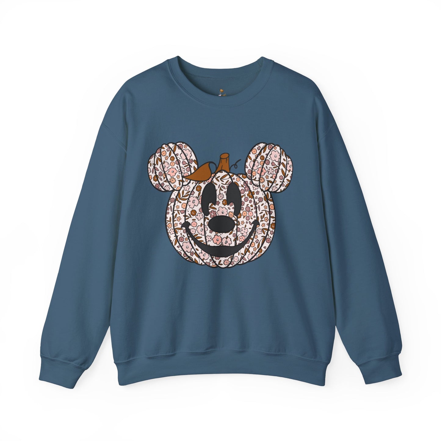 Pumpkin Fall Mouse - Unisex Heavy Blend™ Crewneck Sweatshirt