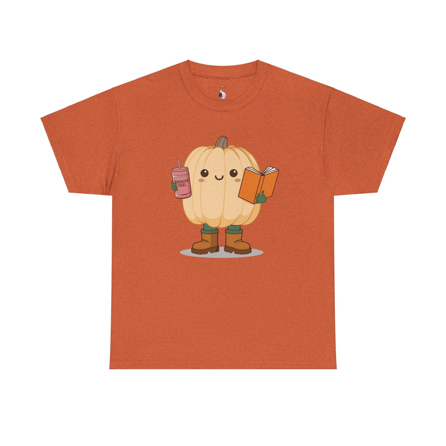 Pumpkin Bookish Fuel  - Unisex Heavy Cotton Tee