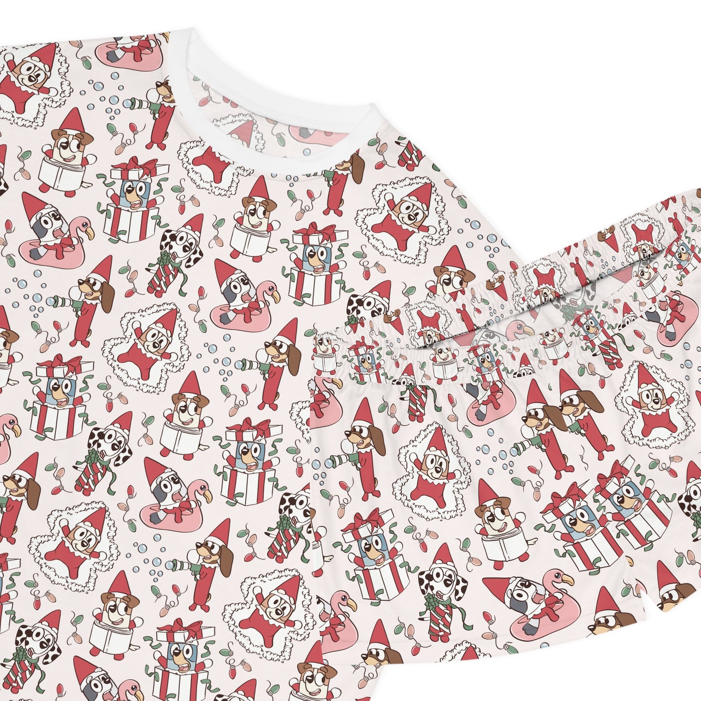 Winter Pup Wonderland - Women's Short Pajama Set