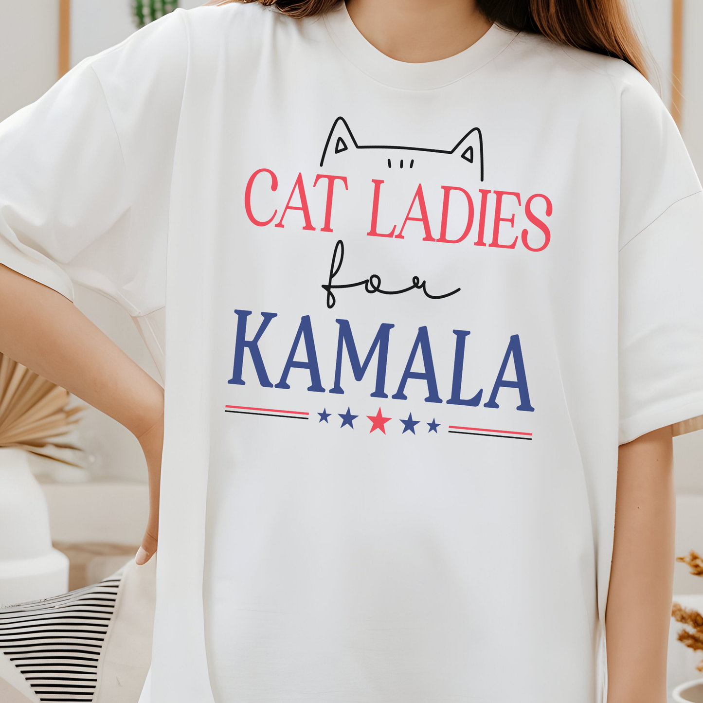 Cat Ladies For Kamala T-Shirt