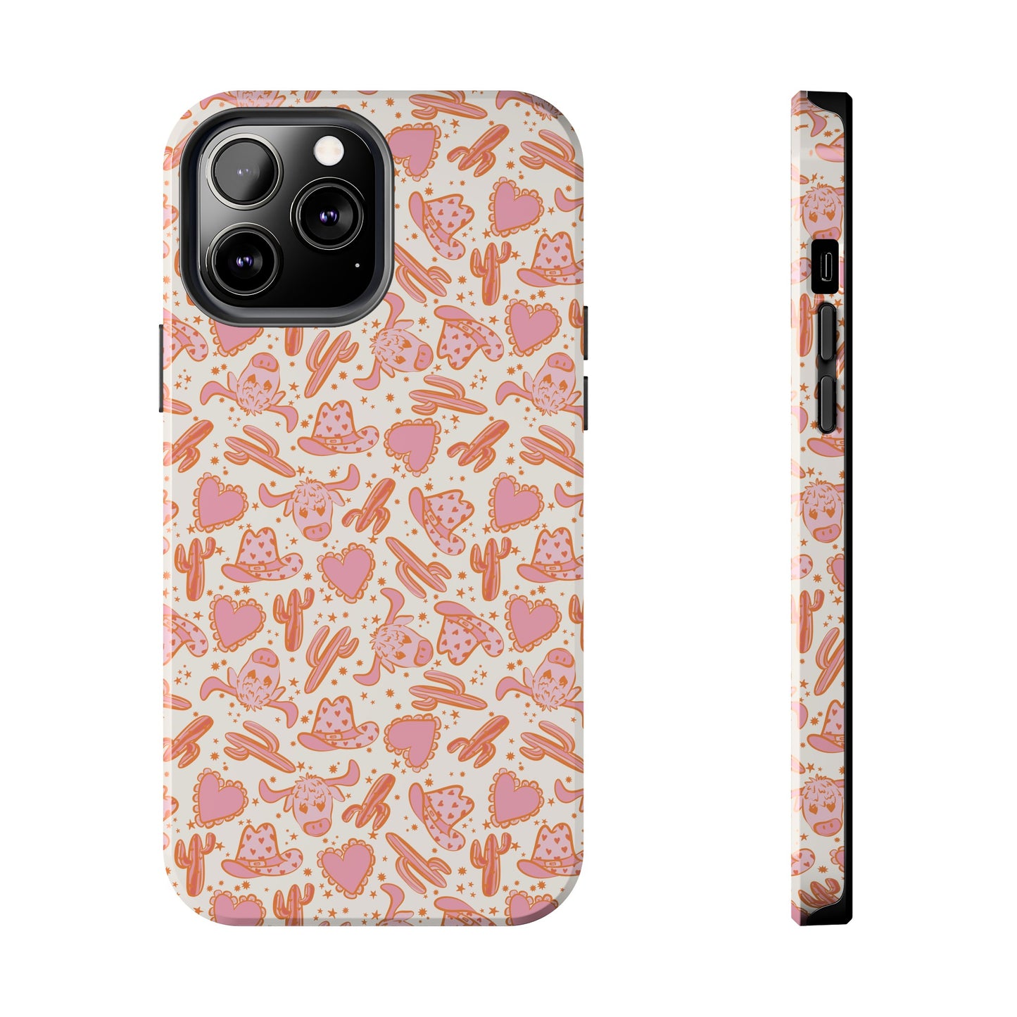 Pink Western Cowgirl  - Tough Phone Cases