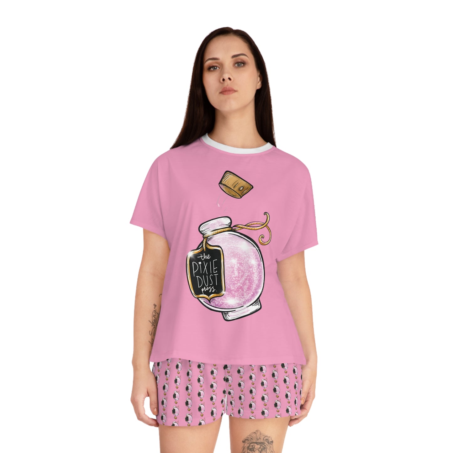 The Pixie Dust Press - Women's Short Pajama Set (AOP)