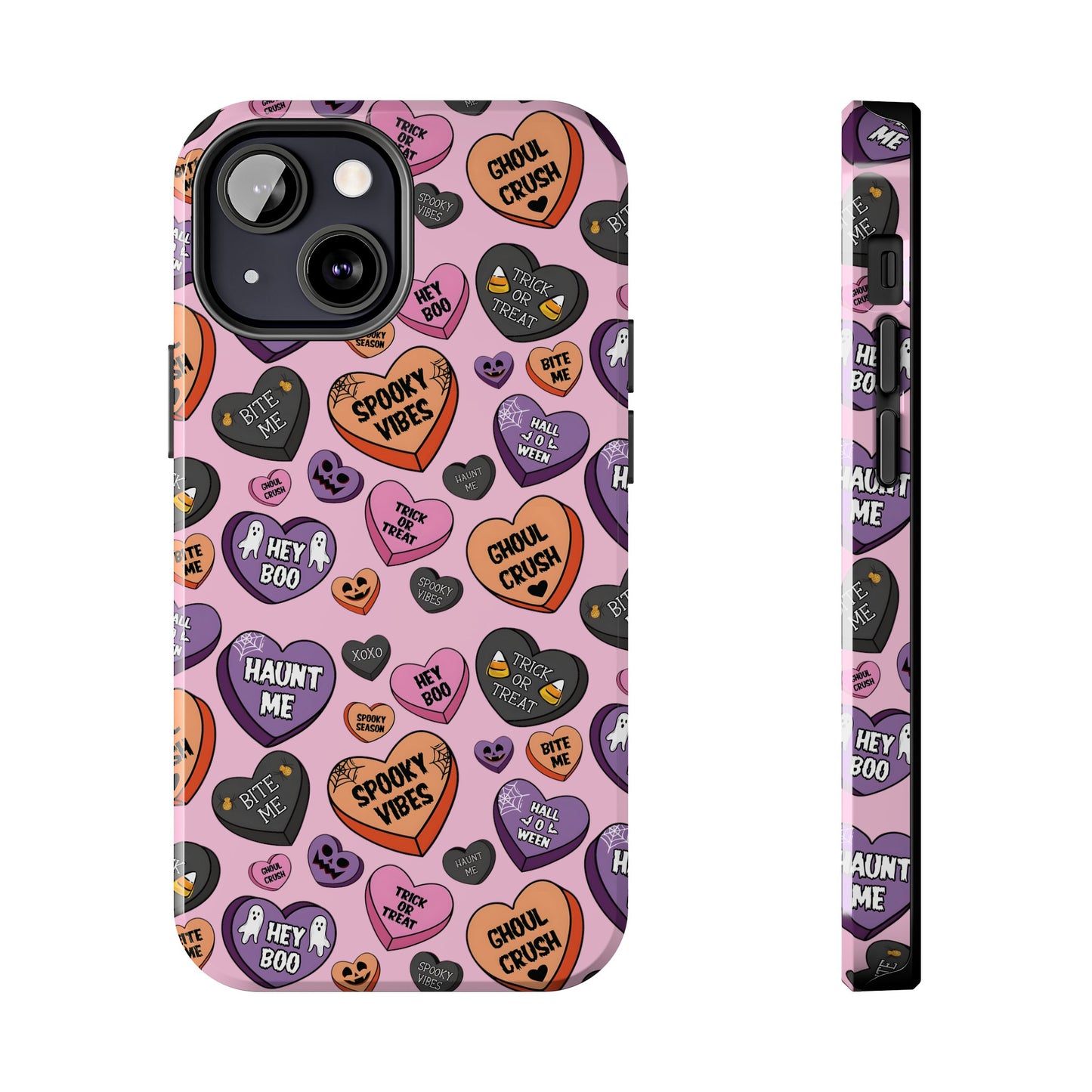 Spooky Hearts  - Tough Phone Cases