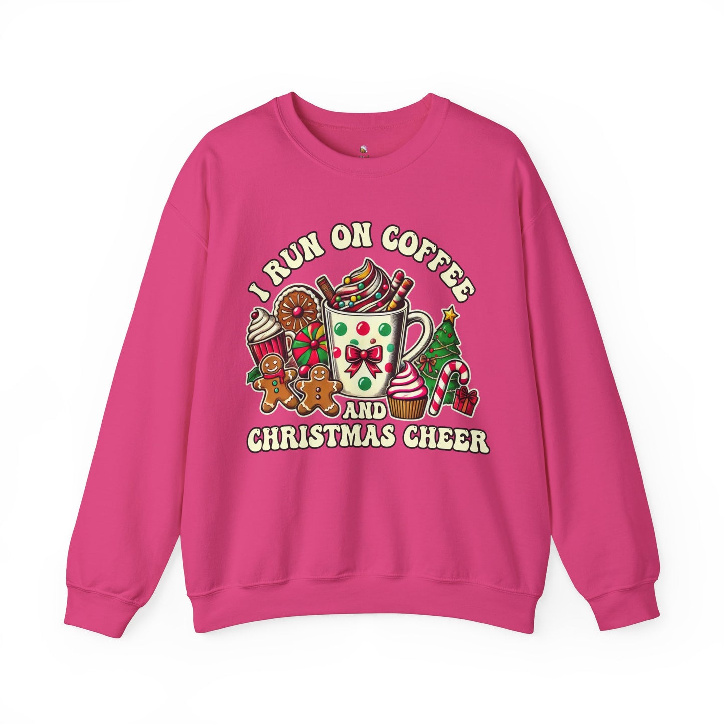 Coffee And Christmas Cheer Christmas Sweatshirt