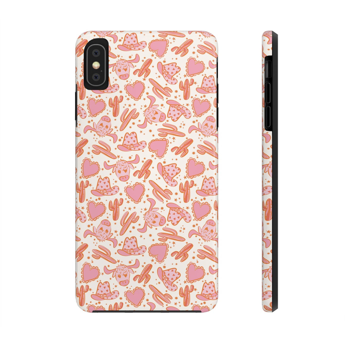 Pink Western Cowgirl  - Tough Phone Cases