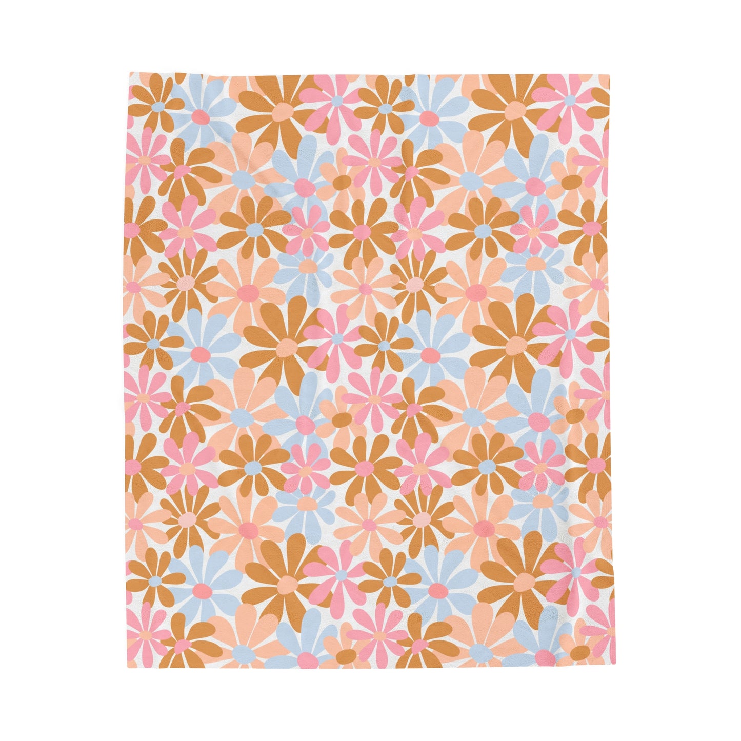 Hippie Floral -  Plush Blanket