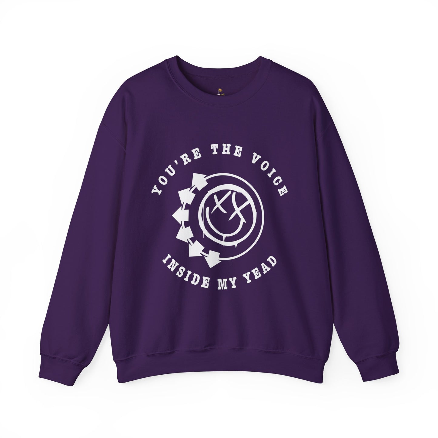 You're The Voice Inside My Yead  - Unisex Heavy Blend™ Crewneck Sweatshirt