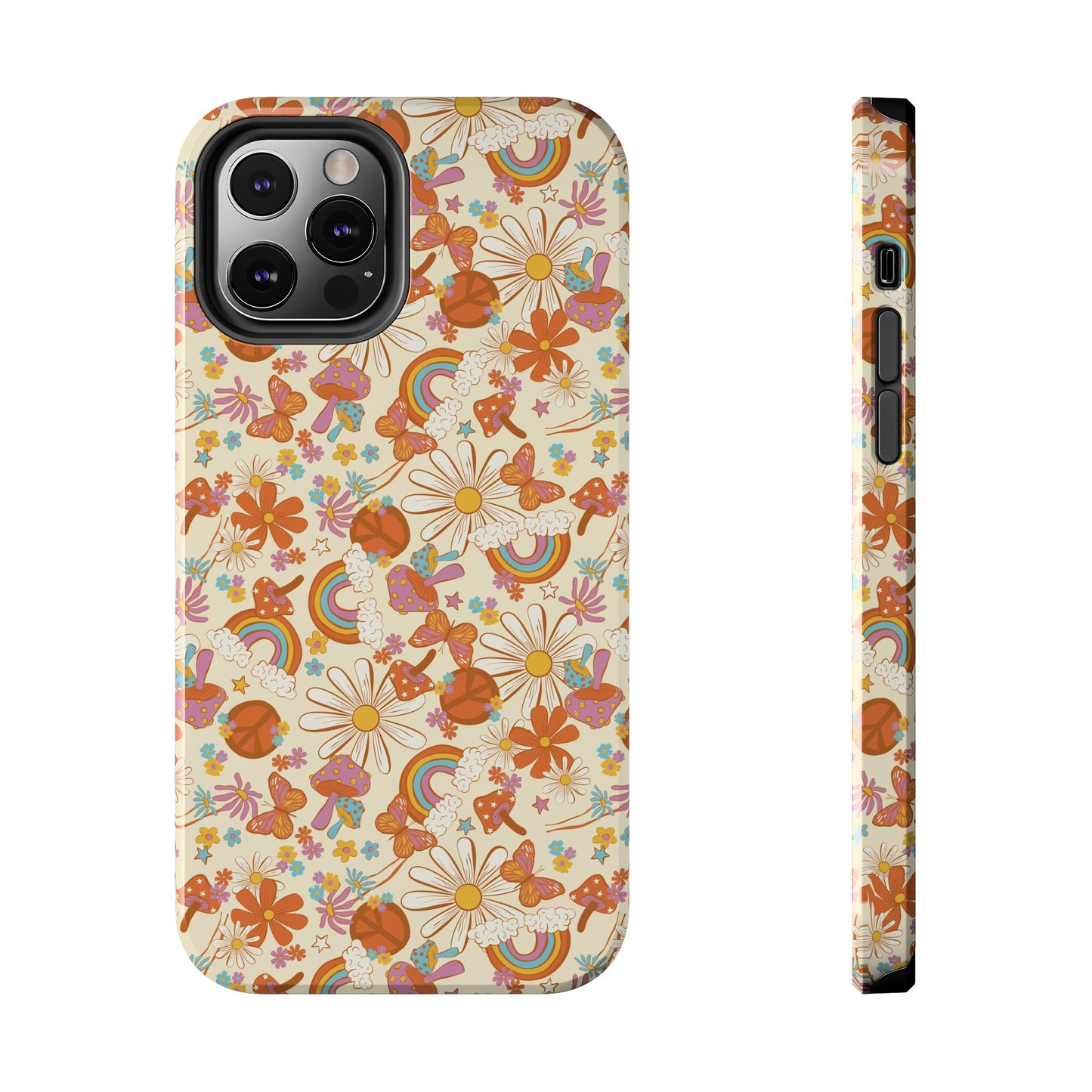 Hippie Floral - Tough Phone Cases