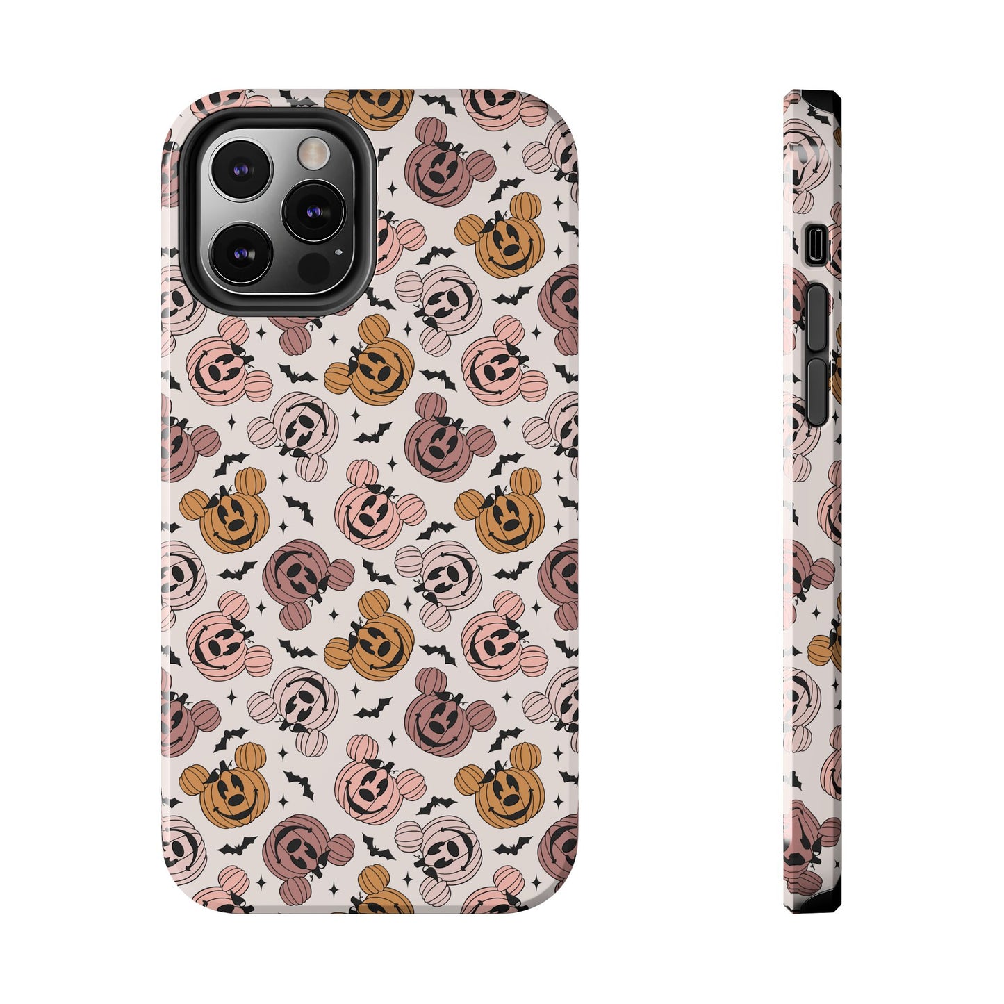 Pink Pumpkin Mice  - Tough Phone Cases