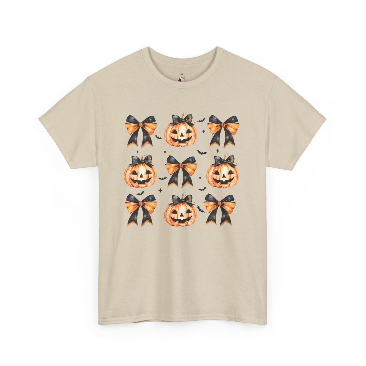 Pretty Little Jack-O-Lanterns -  Unisex Heavy Cotton Tee