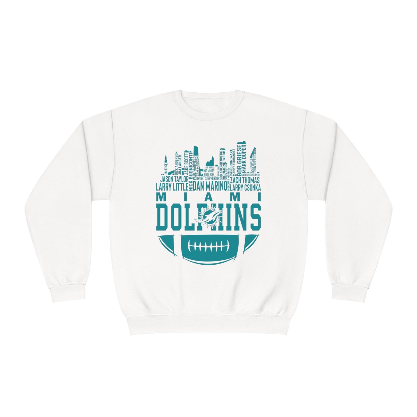 Fins Big Names - Unisex NuBlend® Crewneck Sweatshirt