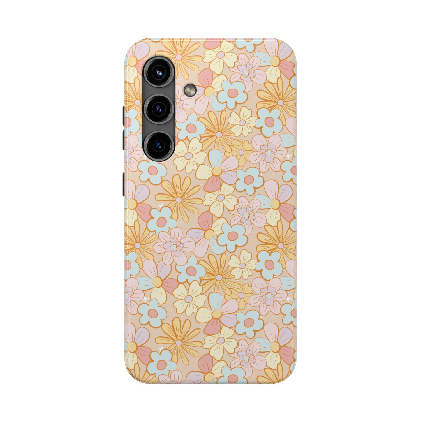 Girly Floral - Tough Phone Cases