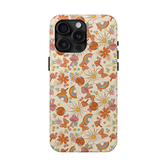 Hippie Floral - Tough Phone Cases