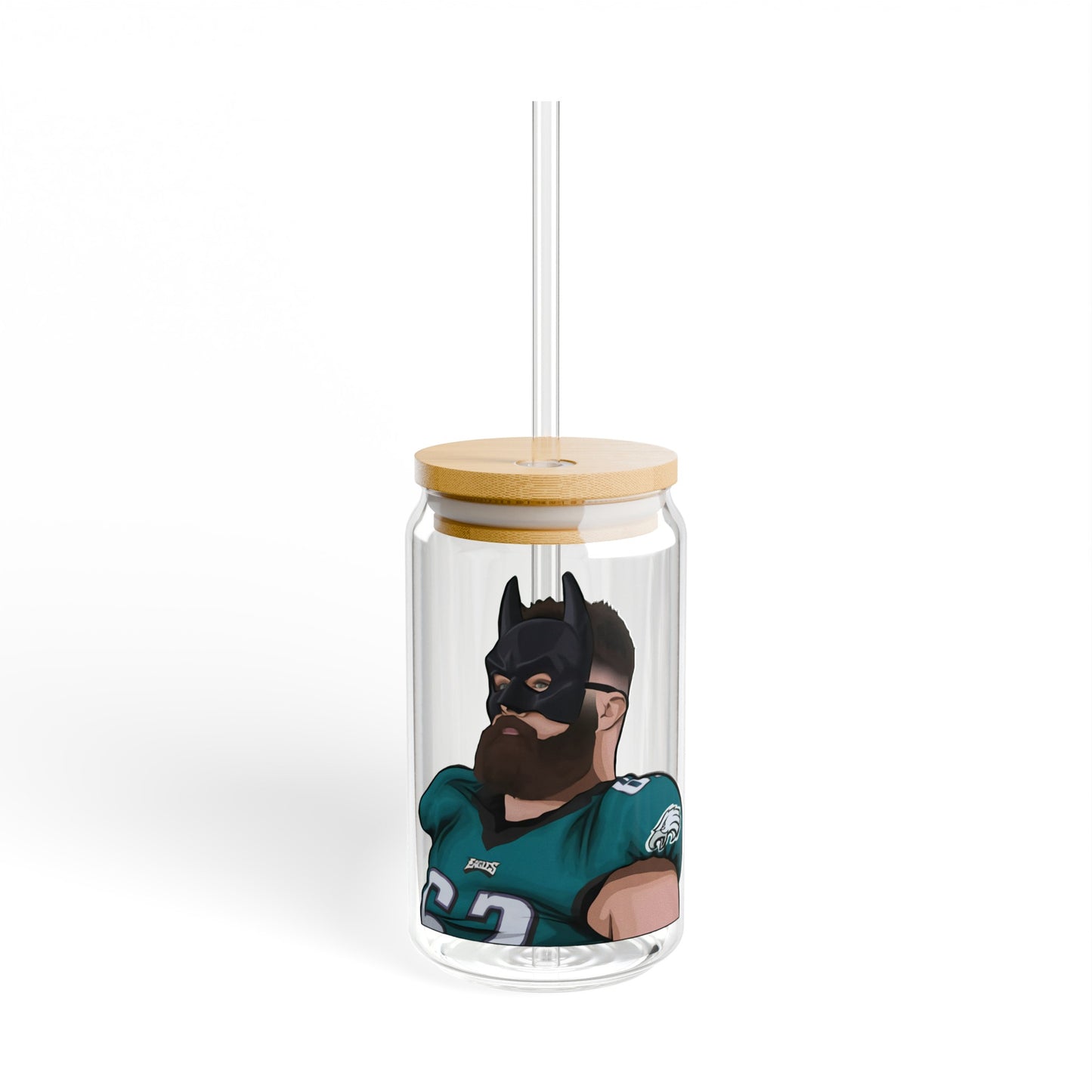 Batman Kelce - Sipper Glass, 16oz