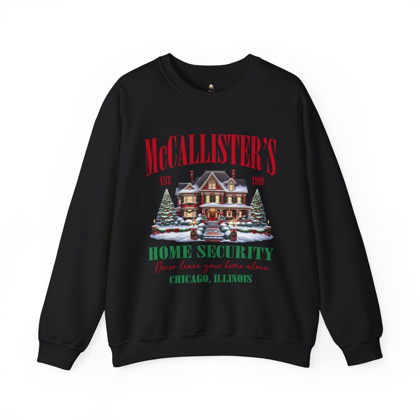 McAllisters Home Security Christmas Sweatshirt