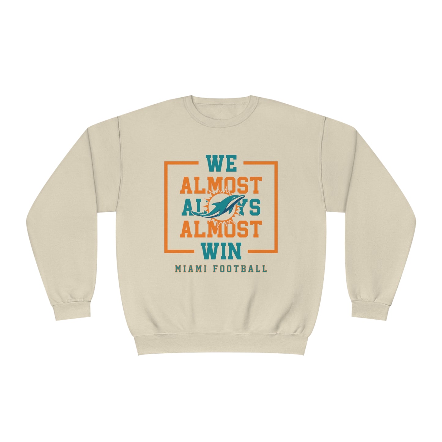 Almost Miami  - Unisex NuBlend® Crewneck Sweatshirt