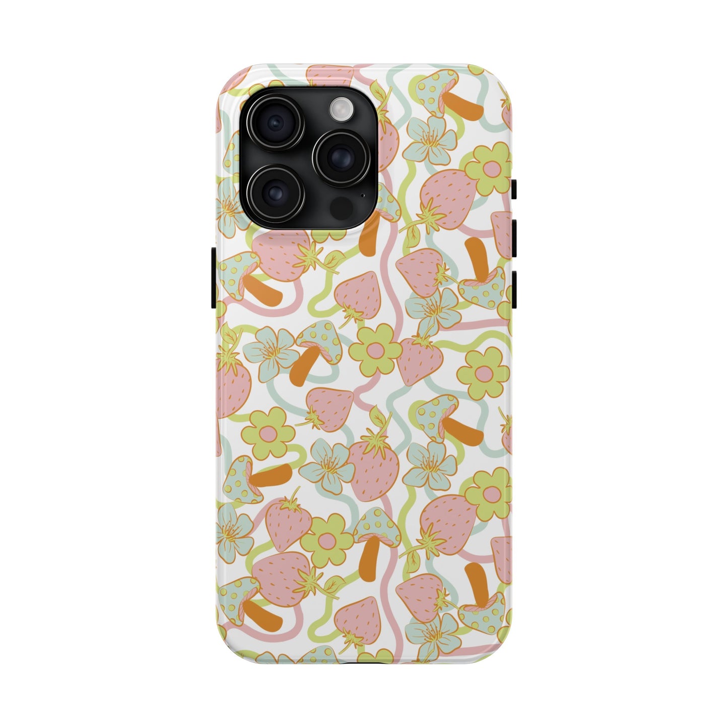 Strawberry Shrooms - Tough Phone Cases