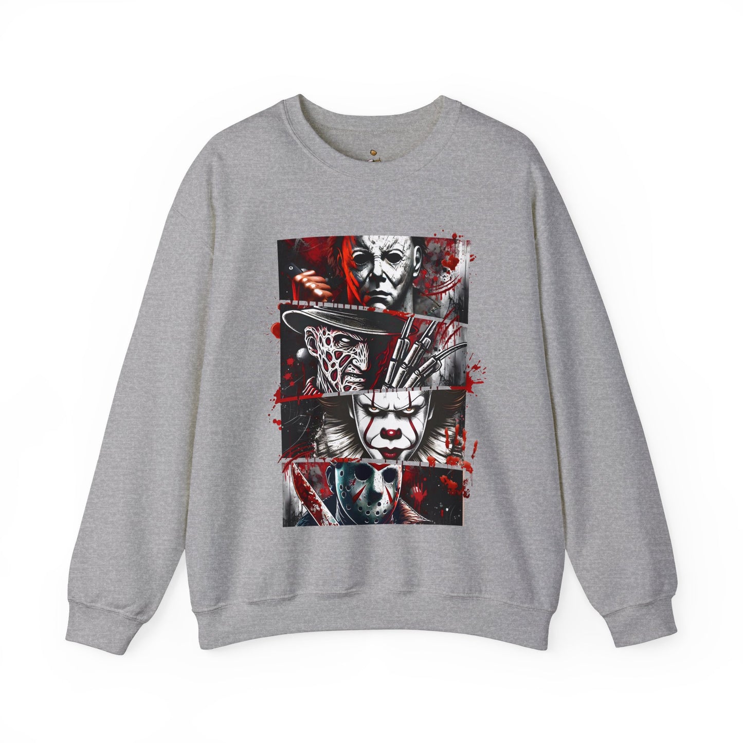 Horror Red  - Unisex Heavy Blend™ Crewneck Sweatshirt