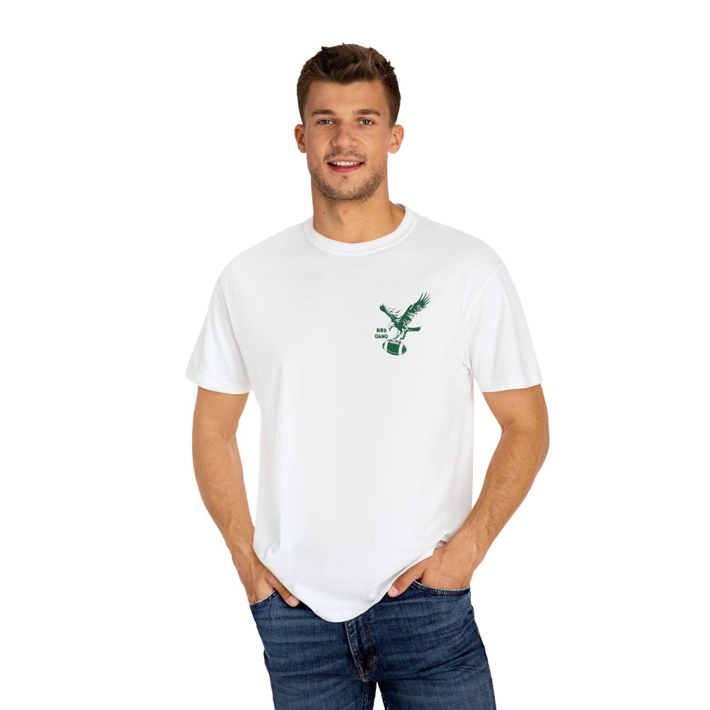 Hit Em High - Eagles - Comfort Colors - Unisex Garment-Dyed T-shirt